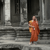 Монах в Ангкор Ватек